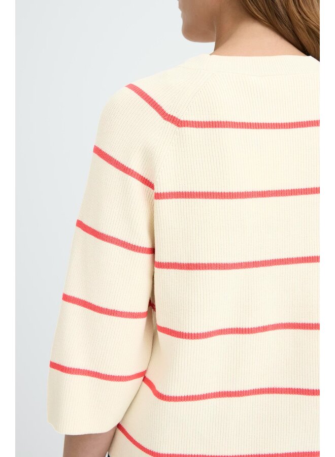 Ihboston Pull Birch Teaberry Stripe