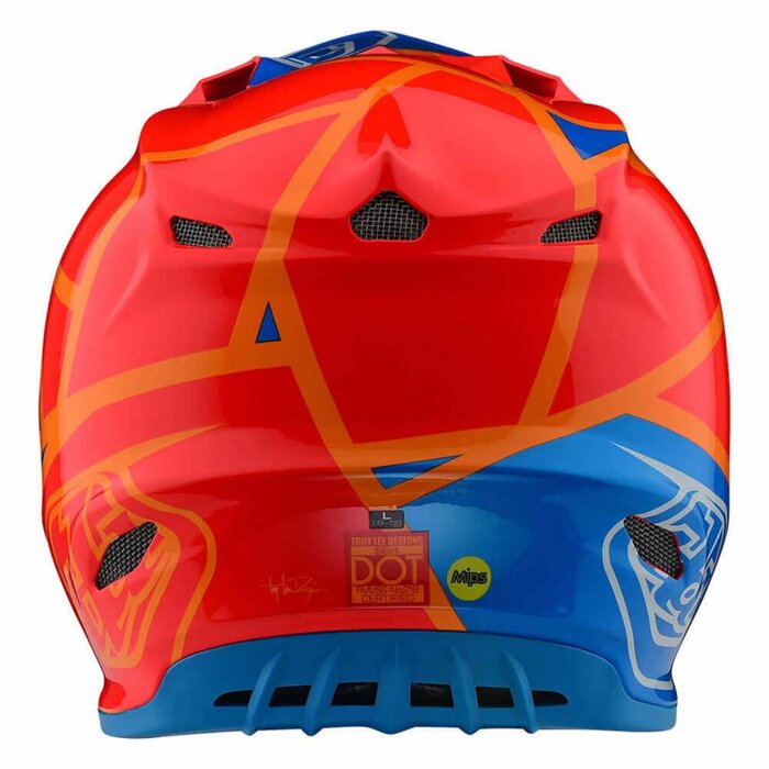 Troy Lee Designs Helm SE4 Composite Metric Honey Orange
