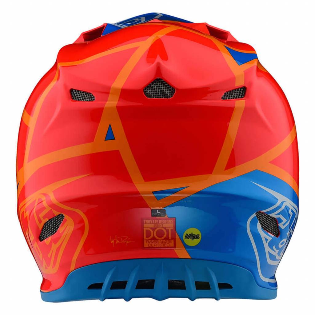 Troy Lee Designs Helm SE4 Composite Metric Honey Orange
