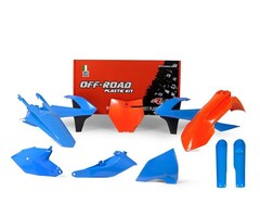 R-tech Plastikkit KTM SX 85 18- blau/orange 5tlg