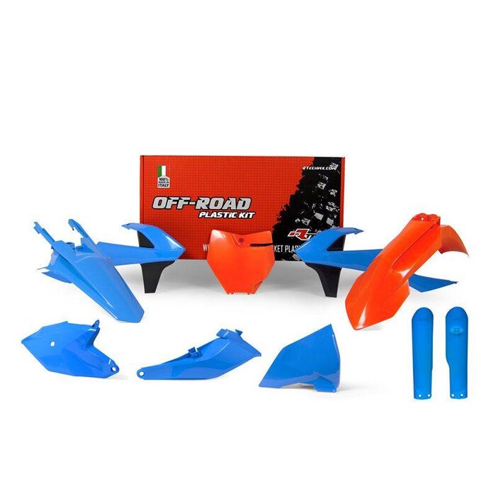 R-tech Plastikkit KTM SX 85 18- blau/orange 5tlg