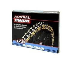 Renthal O-Ring Kette 520 R3 mit Kettenschloß