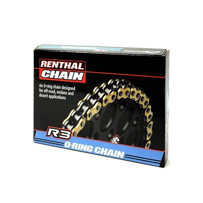 Renthal O-Ring Kette 520 R3 mit Kettenschloß