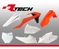 R-tech Plastikkit KTM SX/SXF 16-18 6-teilig OEM Farbe