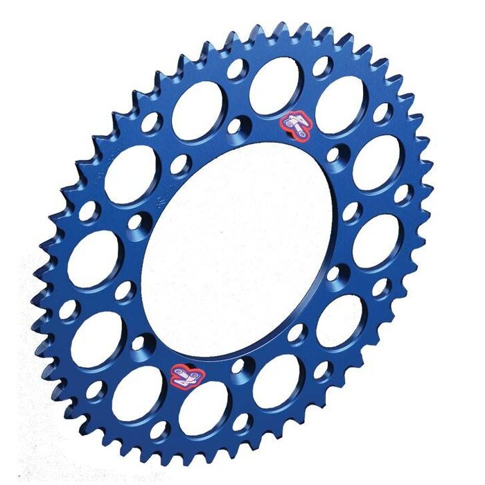 Renthal Kettenrad blau für Yamaha YZ125 YZ250 YZ250F YZ450F WR250F WR450F