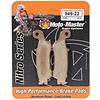 Motomaster Bremsbelege Brakepad vorne für Yamaha YZ125 / YZ250 / YZ250F / YZ450F Bj. 08-24 / Fantic XX125 / XX250 / XXF250 / XXF450