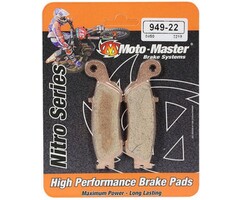 Motomaster Bremsbelege Brakepad vorne für Yamaha YZ125 / YZ250 / YZ250F / YZ450F Bj. 08-24 / Fantic XX125 / XX250 / XXF250 / XXF450
