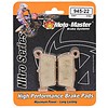 Motomaster Bremsbelege Brakepad hinten für Yamaha YZ125 / YZ250 / YZ250F / YZ450F Bj. 08-24 / Fantic XX125 / XX250 / XXF250 / XXF450 und Beta