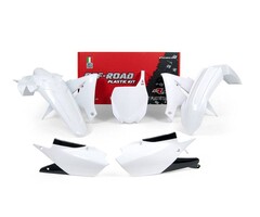 R-tech Plastikkit Yamaha YZF 450 2018- Weiß 5tlg.