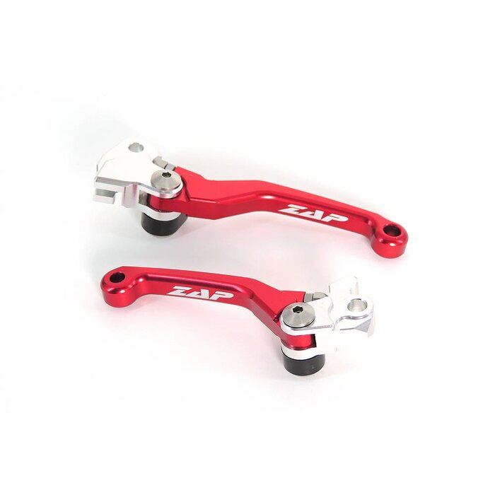 Zap Technix Competition Klapphebelsatz Suzuki RMZ 250 ab 07-, RMZ 450 ab 05- rot