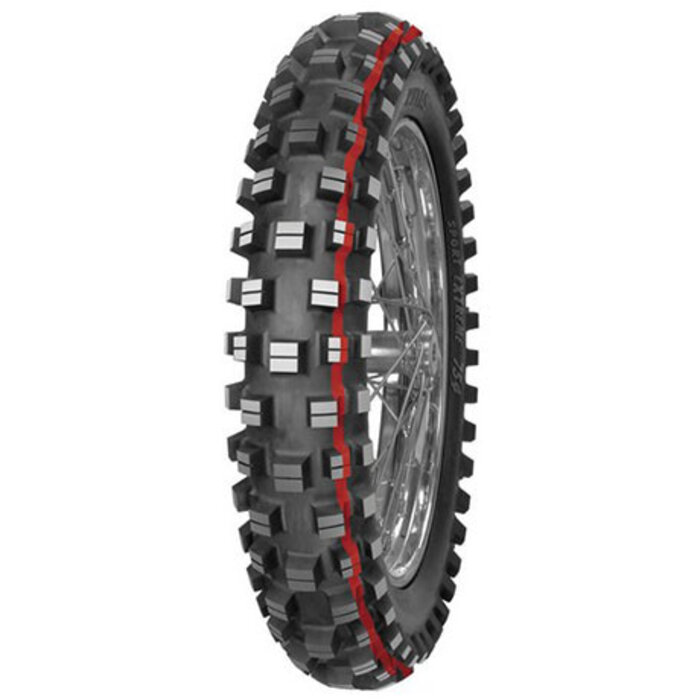 Mitas  Reifen XT-754 110/90-19 TT XT-754/62M rot hinten