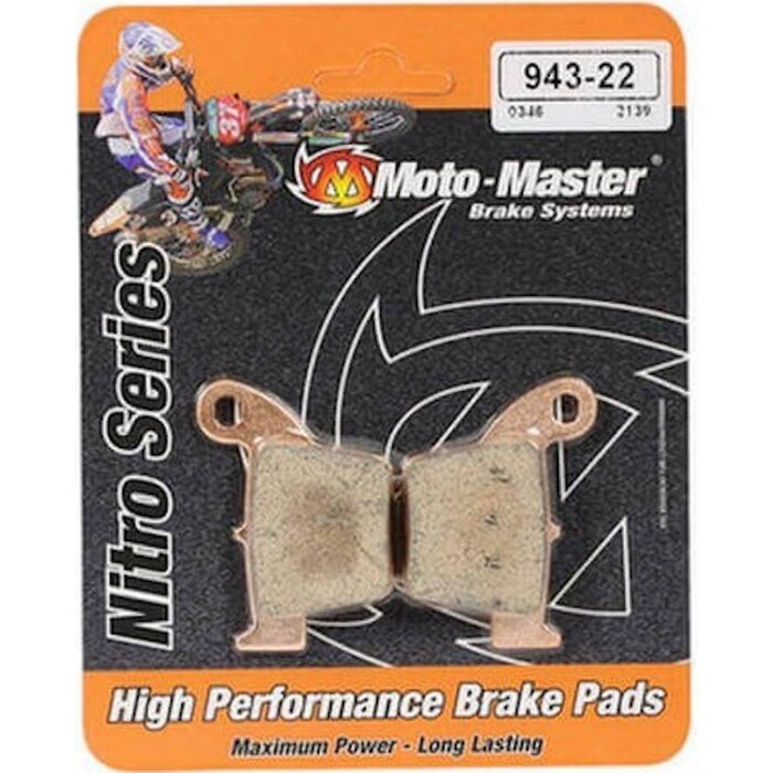 Motomaster Bremsbelege Brakepad hinten für Honda CRF250/450 Bj. 02-