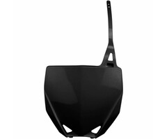 UFO Front Number Plate schwarz für Yamaha YZ65