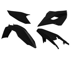 R-tech Plastikkit Husqvarna TE,FE 2014-2016  schwarz