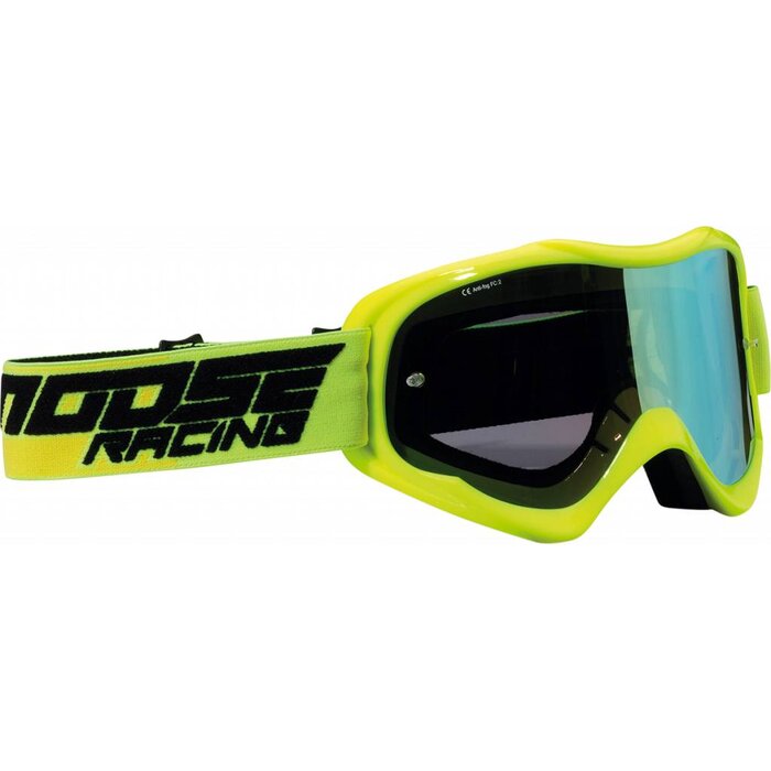 Moose Racing Qualifier MX Enduro Brillen schwarz -Hi-viz gelb
