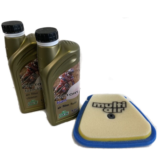 Rock Oil Luftfilter Pflegeset für Yamaha YZ250F ab Bj. 2019