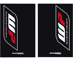 Blackbird Stickerset Gabel Aufkleber Fork Decal WP schwarz