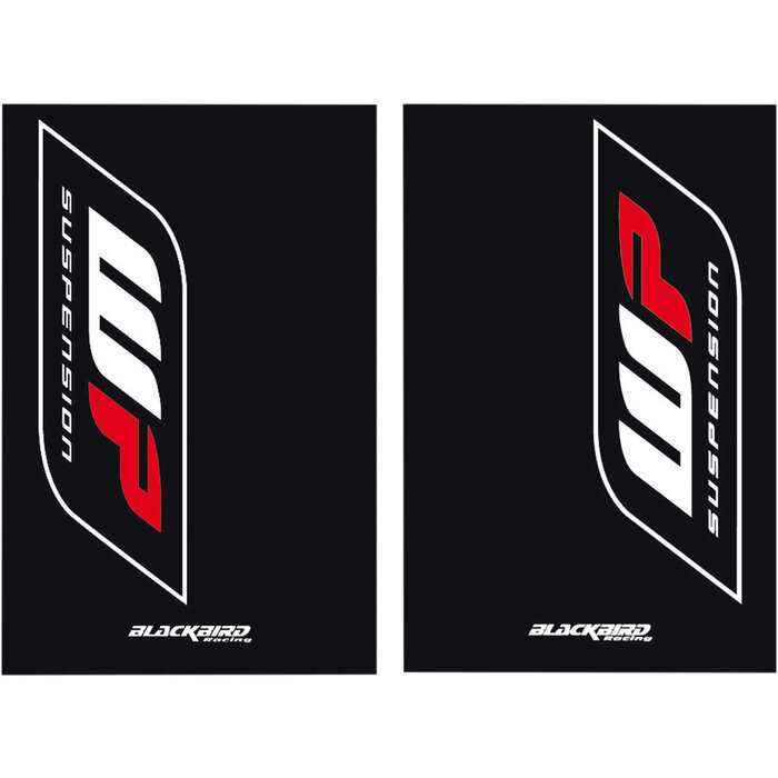 Blackbird Stickerset Gabel Aufkleber Fork Decal WP schwarz