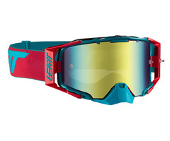 Leatt Brille Velocity 6.5 Iriz rot-teal verspiegelt