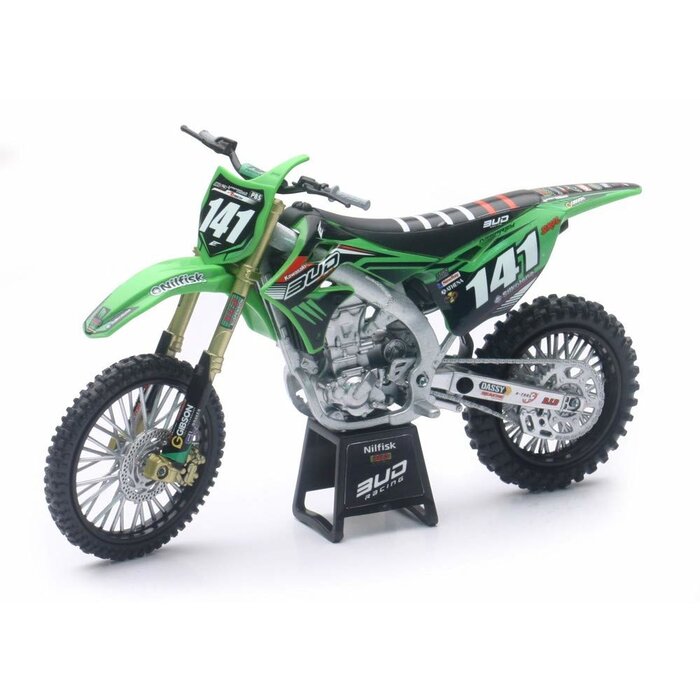 New Ray New Ray Kawasaki , #141, M.Desprey, Bud Racing, 1:12 Model Motorcycle