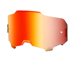 100 % Armega Glas - Ersatzglas Lens Mirror red