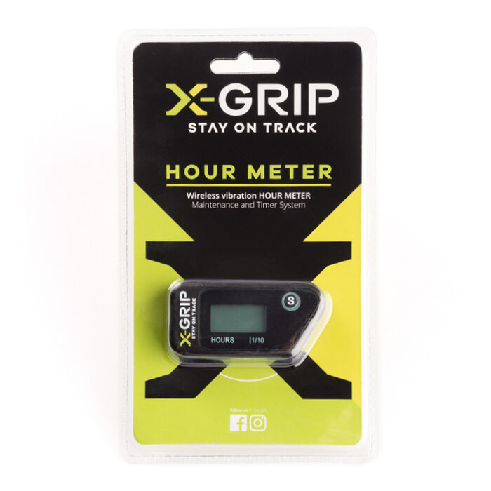 X-Grip Vibrations - Stundenzähler für Motocross und Enduro Motorräder
