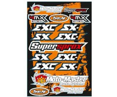 4MX KTM Motomaster A3 Sticker Set