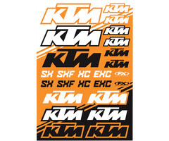 Factory Effex Universal Aufkleber-Bogen KTM