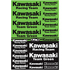 Factory Effex Universal Aufkleber-Bogen Kawasaki - Racing
