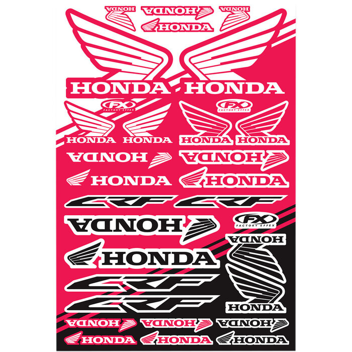 Factory Effex Universal Aufkleber-Bogen Honda
