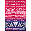 Factory Effex Universal Aufkleber-Bogen Honda - Racing