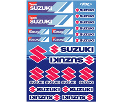 Factory Effex Universal Aufkleber - Bogen Suzuki - Racing
