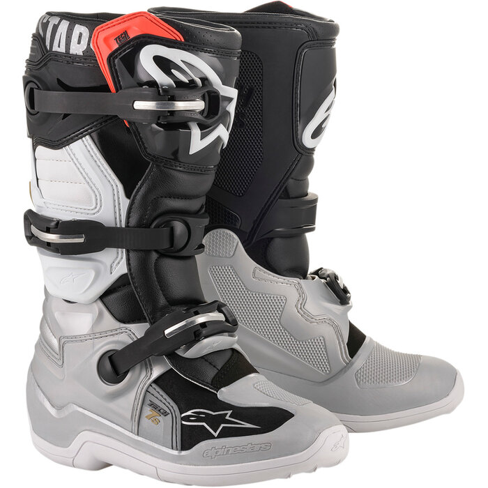 Alpinestars Stiefel Tech 7 S Jugensstiefel schwarz grau weiss