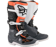 Alpinestars Stiefel Tech 7 S Jugensstiefel schwarz grau weiss orange