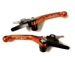 Zap Technix Competition Klapphebelsatz KTM Freeride / SX 65 / 85 2014 - orange