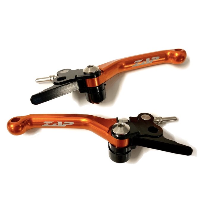 Zap Technix Competition Klapphebelsatz KTM Freeride / SX 65 / 85 2014 - orange