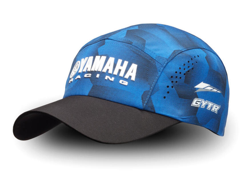 Cap Mütze Schirmmütze Basic Casual Erwachsene Yamaha Paddock Blue 2018 Waima 