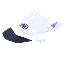 Shoei MX Helm VFX-WR Schirm weiss