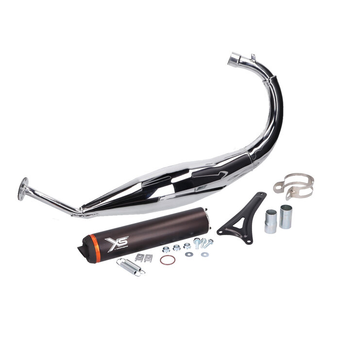 Tecnigas Auspuff Tecnigas XS Chrom für Beta RR 50 Enduro 17- (AM6) Moric ZD3C20001H02