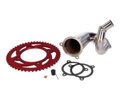 101_Octane Entdrosselungskit Premium mit Krümmer Chrom für Beta RR 50 Enduro 17- (AM6) Moric ZD3C20001H02