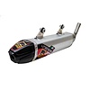 Fresco Carby Muffler Auspuff Aluminium / Carbon End Cap Beta RR 250 / RR 300 2T