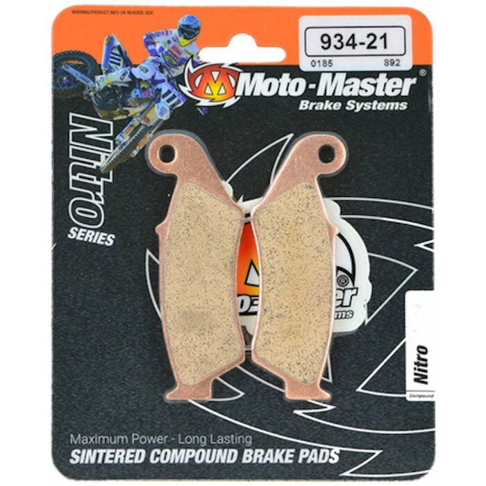 Motomaster Bremsbelege Brakepad vorne für Kawasaki KX250F / KX450F Bj. 04-20