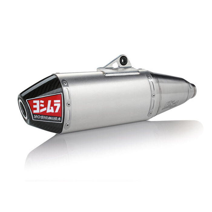 Yoshimura 757132 - YOSHIMURA USA RS4 Full Exhaust System Stainless Steel/Aluminium Exhaust Kawasaki KX250 F Bj.17-20