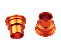 Scar Spurverbreiterung Distanzbuchsen Distanzhülsen hinten Wheel Spacers für KTM und Husqvarna orange