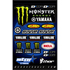 D'COR Visuals Sticker Bogen Yamaha GYTR Star Monster