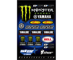 D'COR Visuals Sticker Bogen Yamaha GYTR Star Monster