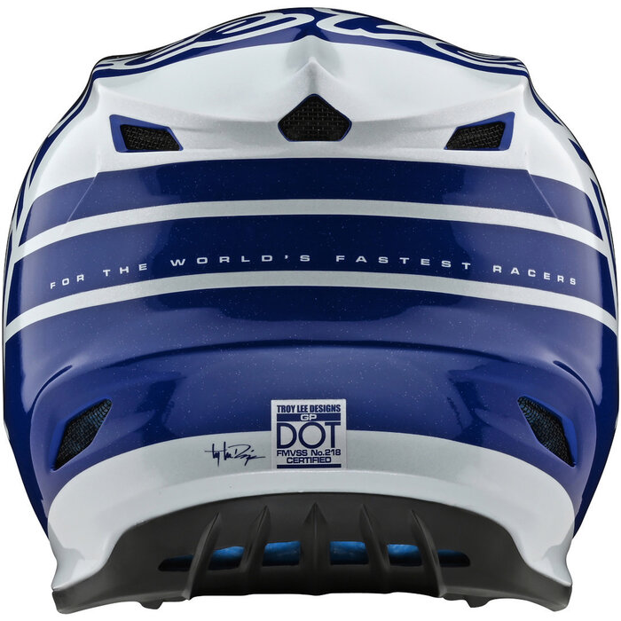Troy Lee Designs GP Helm Silhouette navy weiss