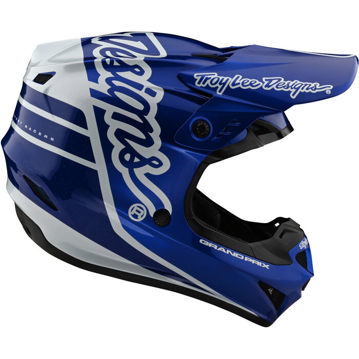 Troy Lee Designs GP Helm Silhouette navy weiss