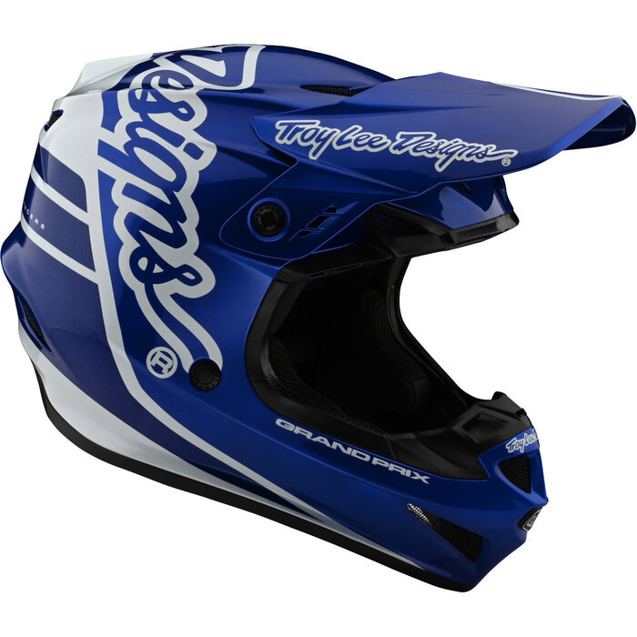 Troy Lee Designs GP Helm Silhouette navy weiss