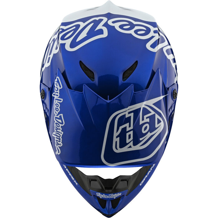 Troy Lee Designs GP Helm Silhouette navy weiss